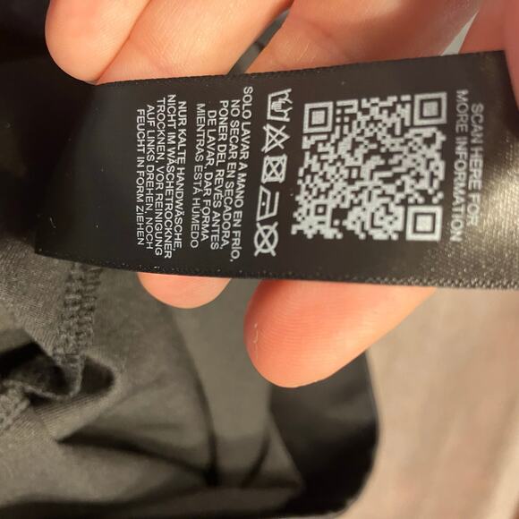 Topshop Maternity Faux Leather Leggings US 14 Black High Rise Stretch Pants - Picture 6 of 13